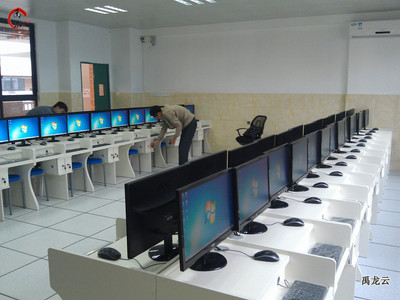 禹龍?jiān)芛L104云桌面終端 打造高效智慧云教室解決方案